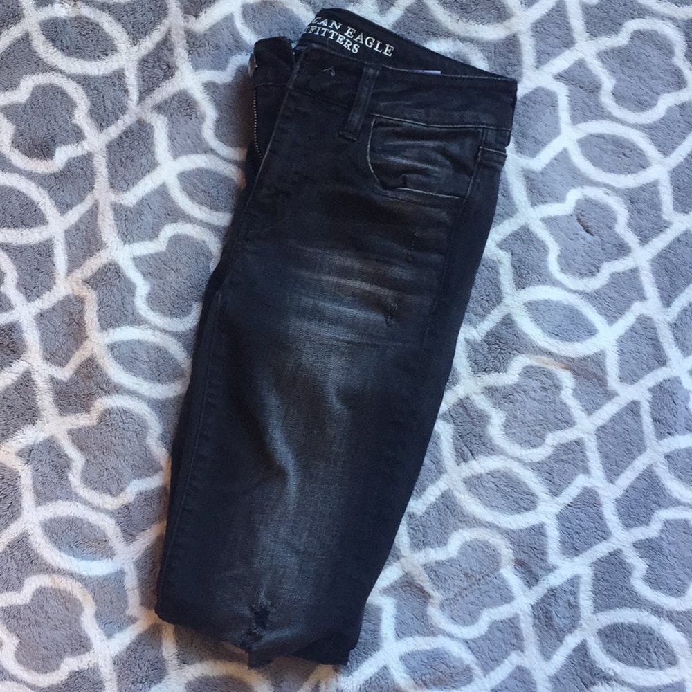 American Eagle Black Jeggings